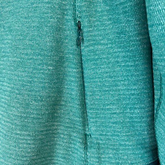 Lululemon Think Fast Pullover Herringbone 1/4 Zip Jacket Top Womens Size 12 - Picture 5 of 8